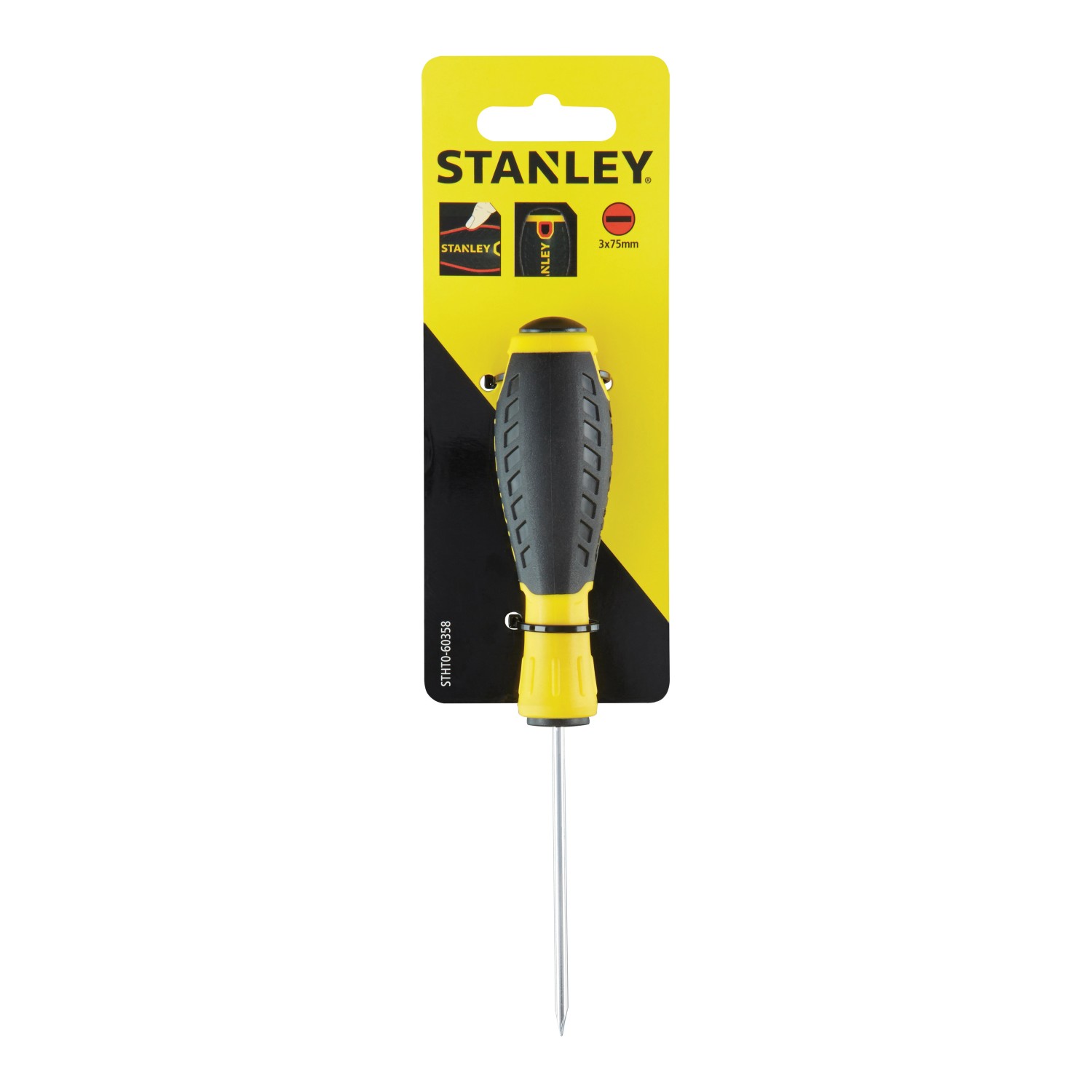 Stanley Wkrętak Essential płaski równoległy, 3 mm x 75 mm E