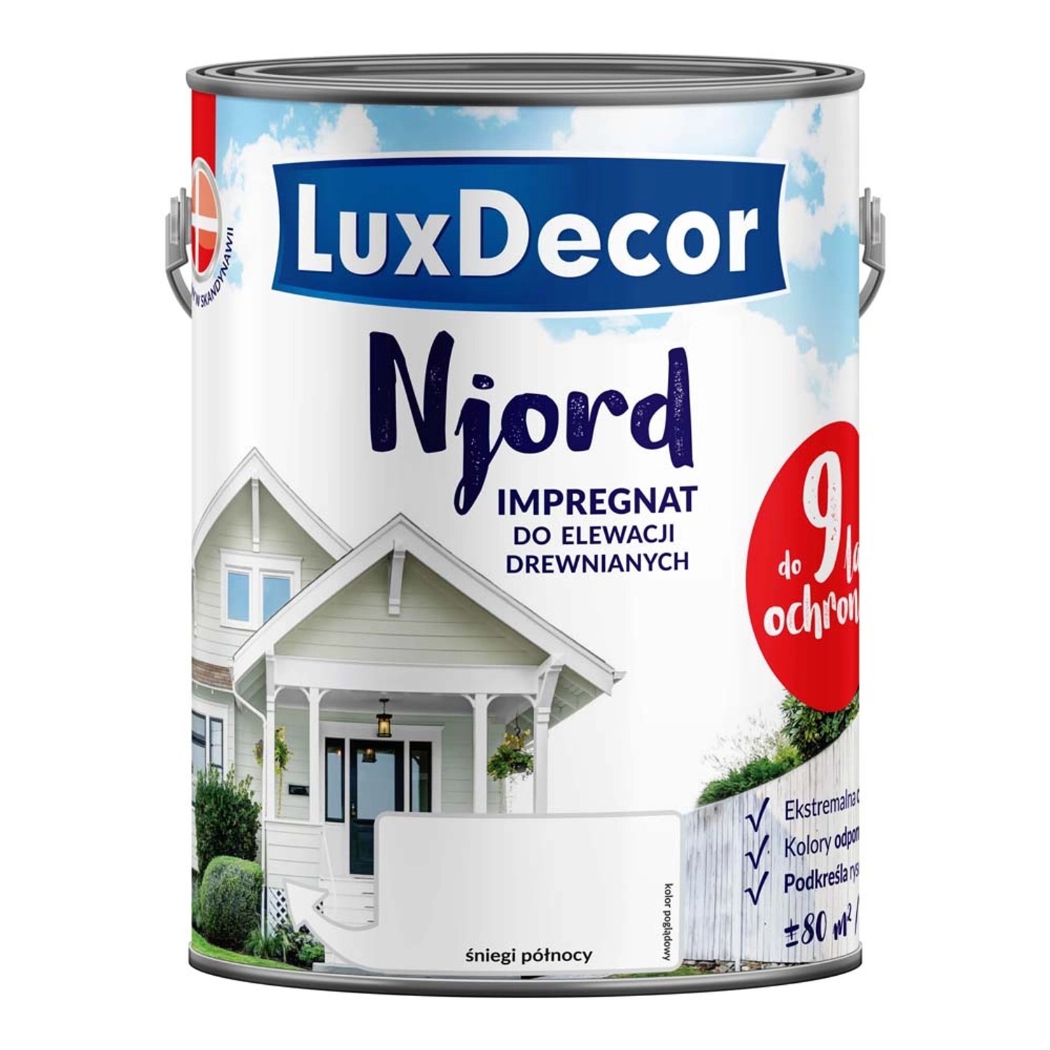 Luxdecor Njord impregnat Śniegi północy 5l