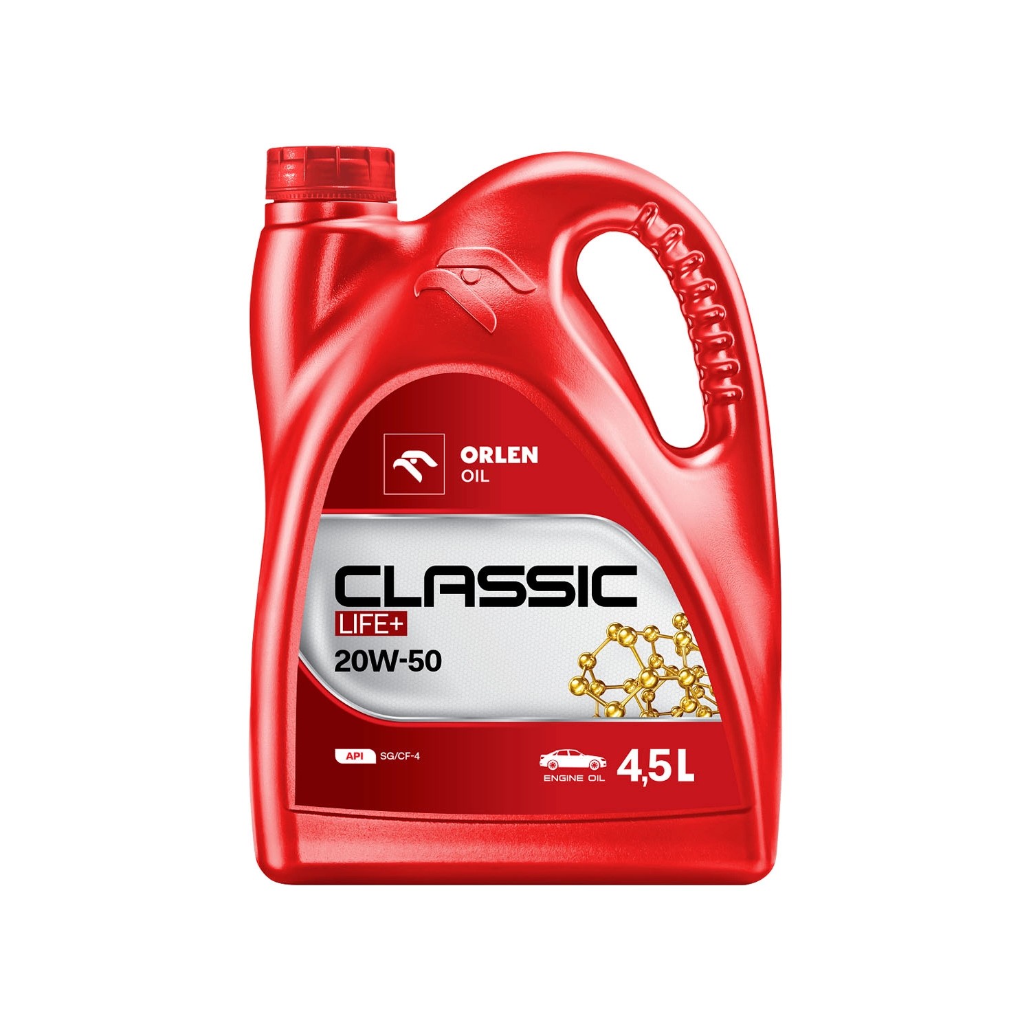 Olej mineralny Platinum Classic Life Plus SG 20W-50 4,5 l