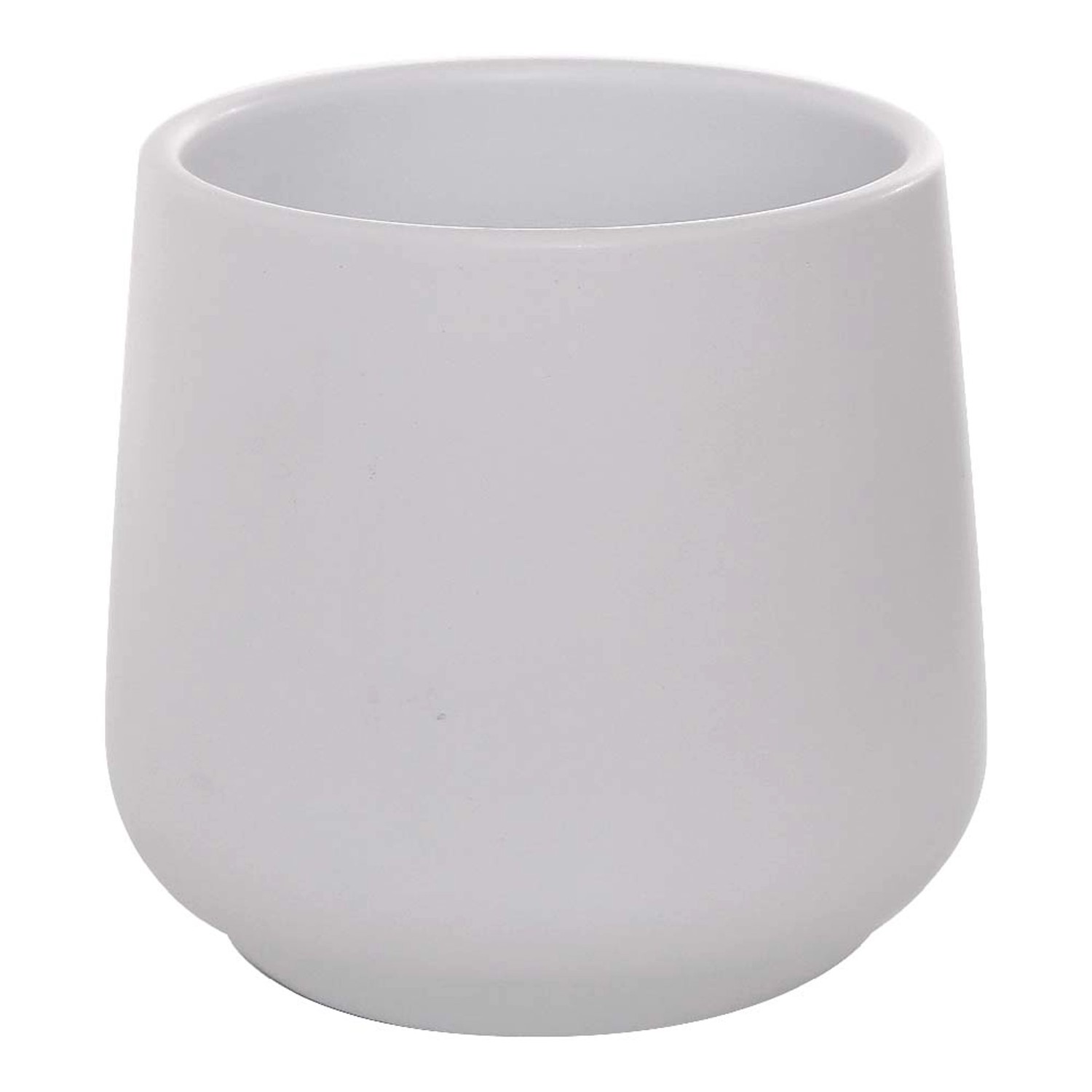 Osłonka Saturn biały mat - śr. 13 cm