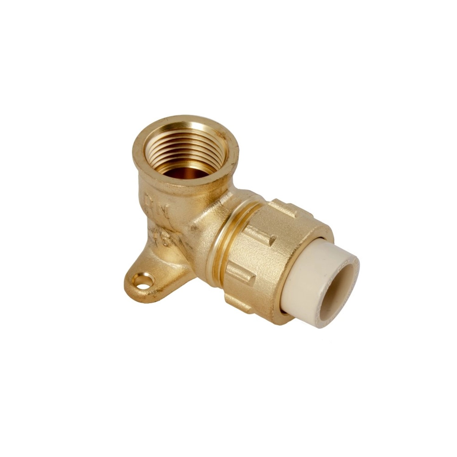Kolanko CPVC 1/2'' z półśrubunkiem