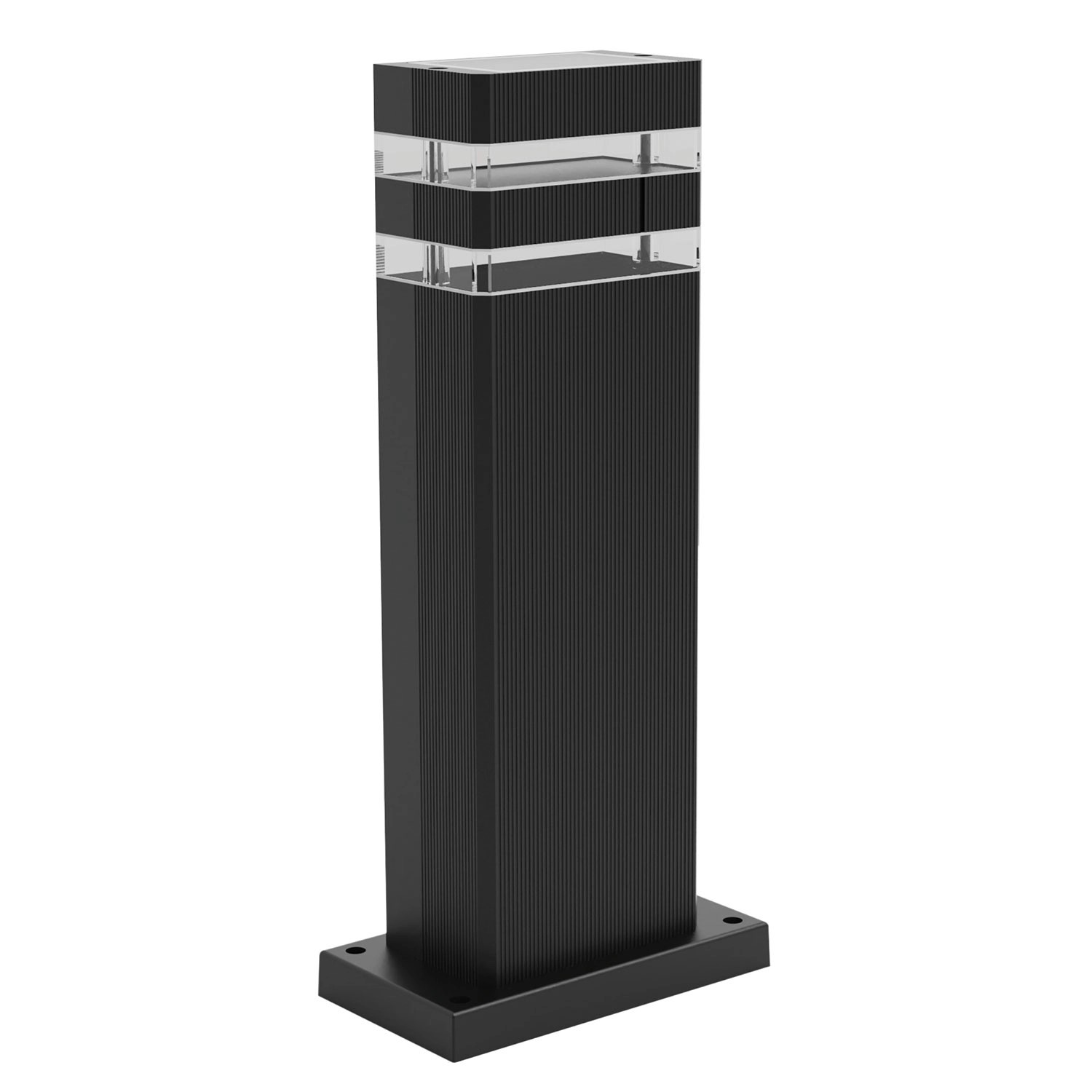 Eko-Light Słupek ogrodowy Vini 1xGU10 8W IP54 wys. 40 cm czarny