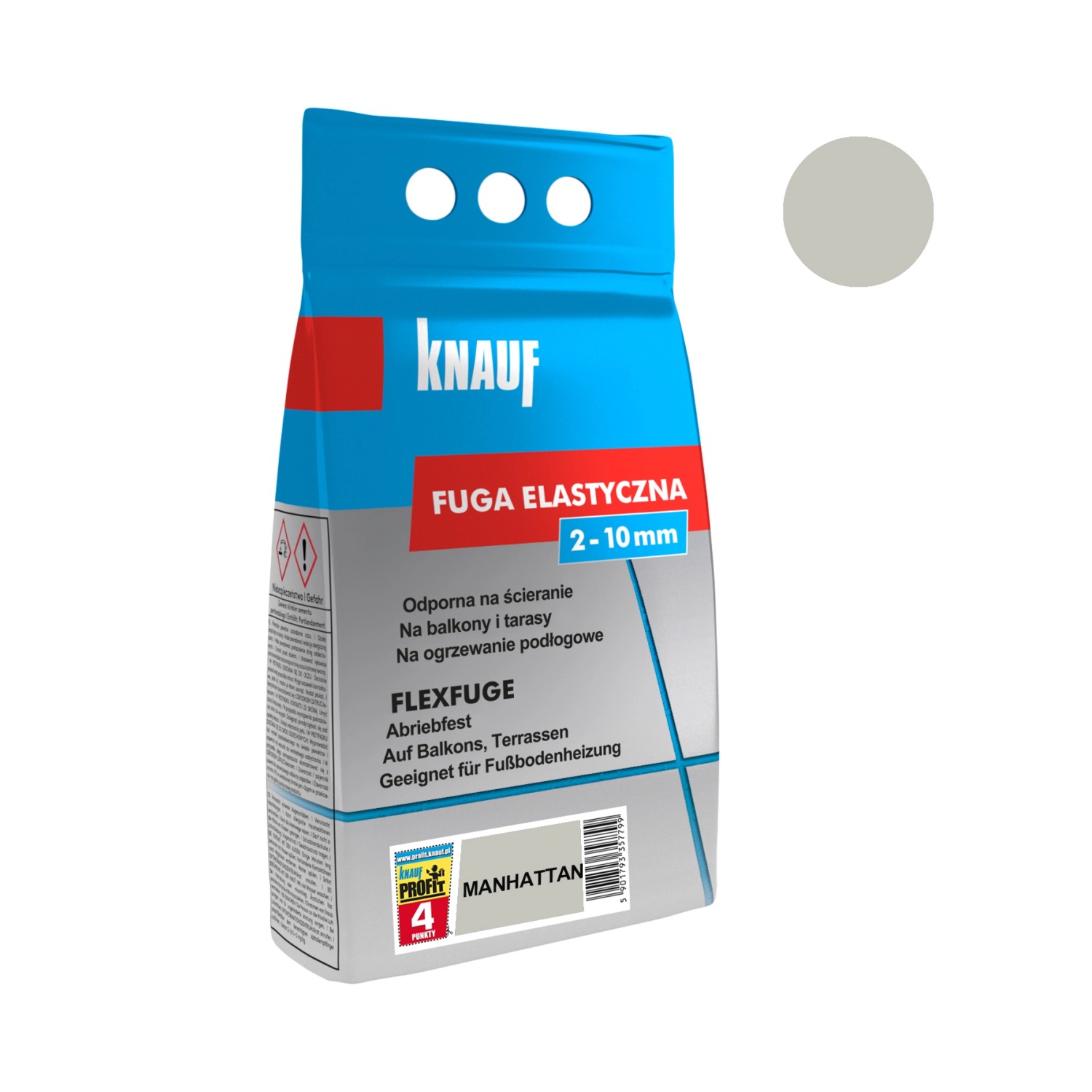 Knauf Fuga elastyczna manhattan 4 kg