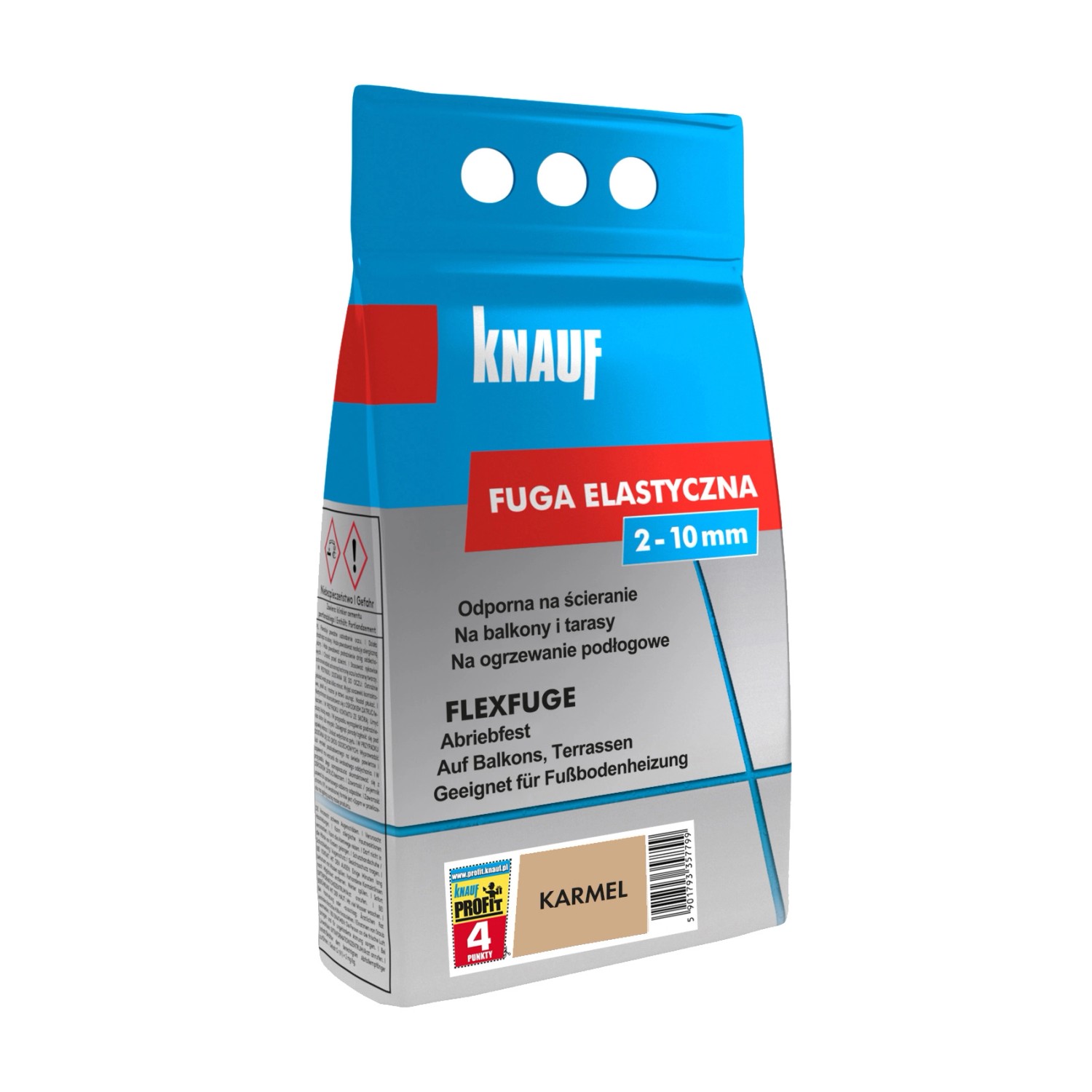 Knauf Fuga elastyczna karmel 4 kg