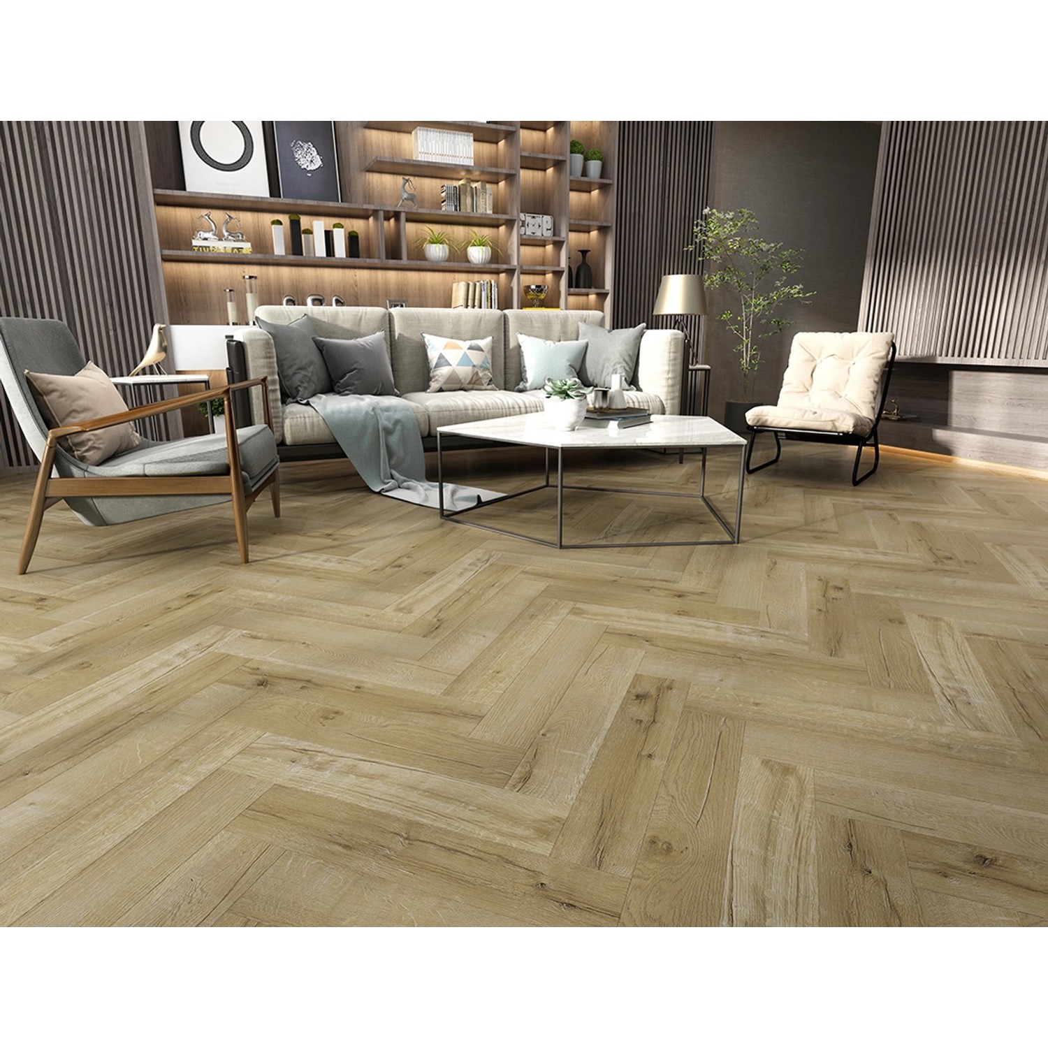 Home Inspire Panel winylowy SPC Dąb Hajnan 4,5 mm