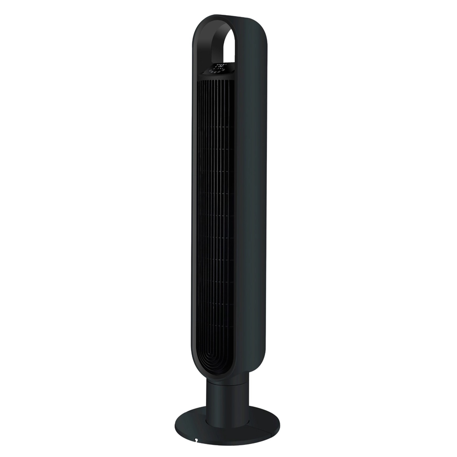 Wentylator wieżowy z pilotem i wyświetlaczem LED czarny 60W 100cm