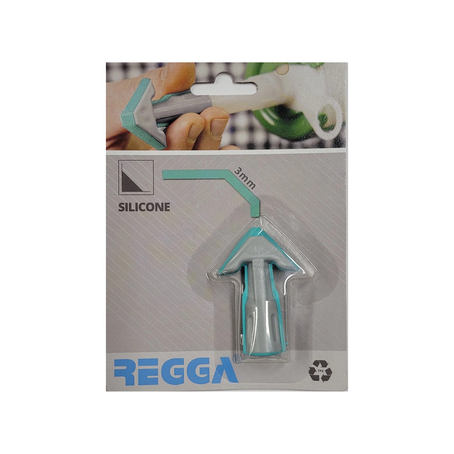 Końcówka do silikonu Regga prosta 3mm