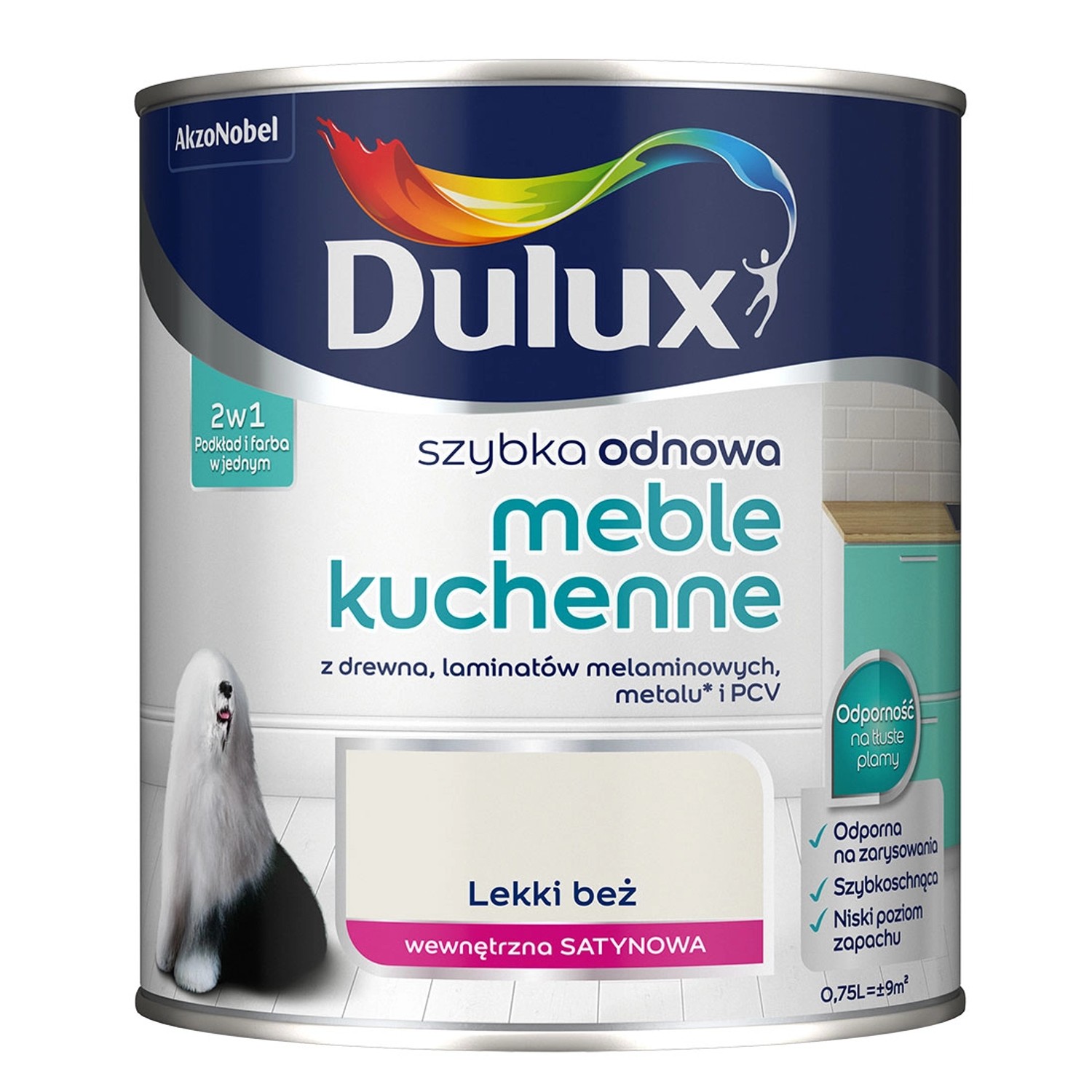 Dulux Szybka Odnowa Meble kuchenne lekki beż 750 ml