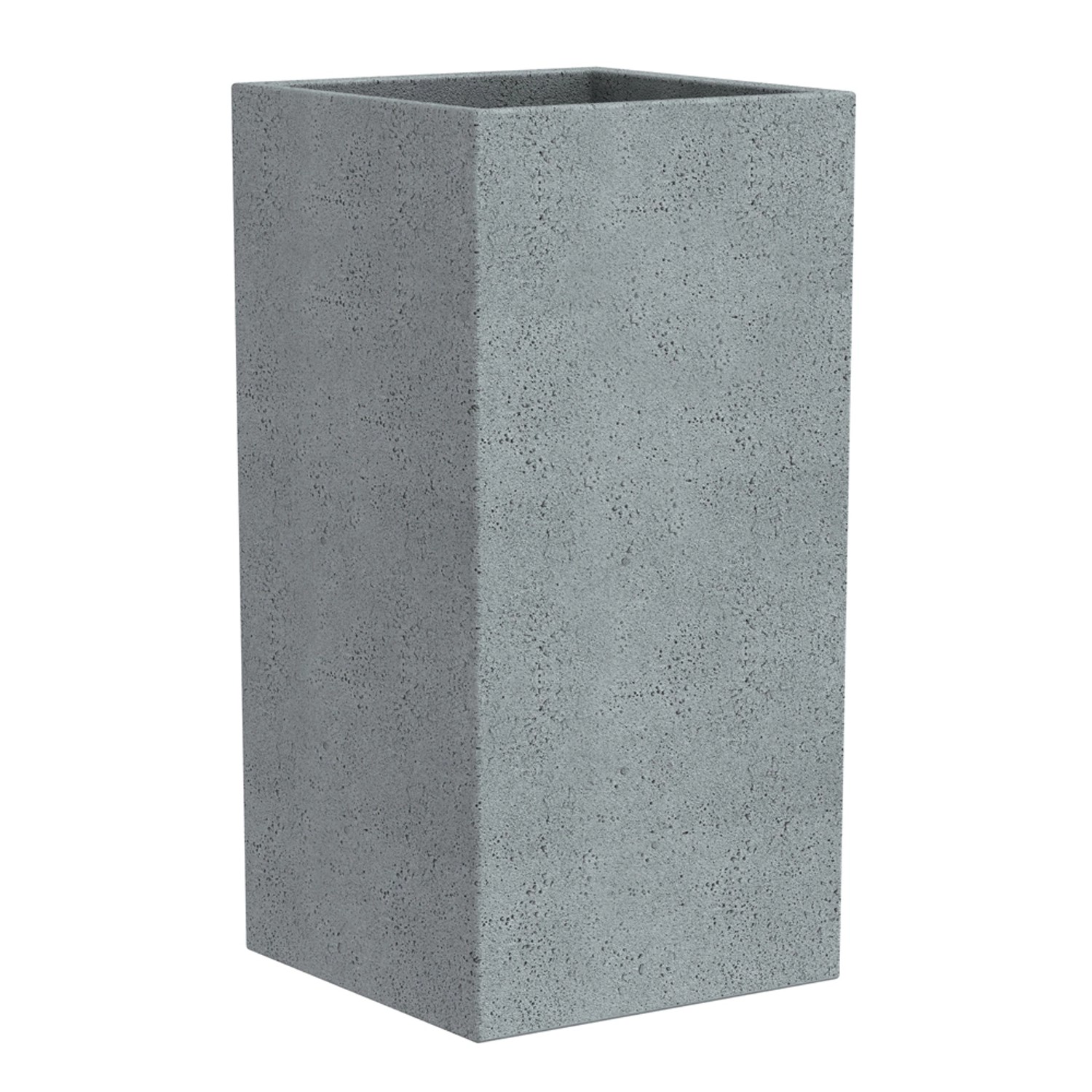 Scheurich Donica C-CUBE szary wys. 54cm