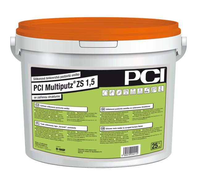 TYNK SILIKONOWY O FAKTURZE „BARANKA” CIENKOWARSTWOWY PCI MULTIPUTZ ZS 25KG BAZA B-1 - ZS 1,5