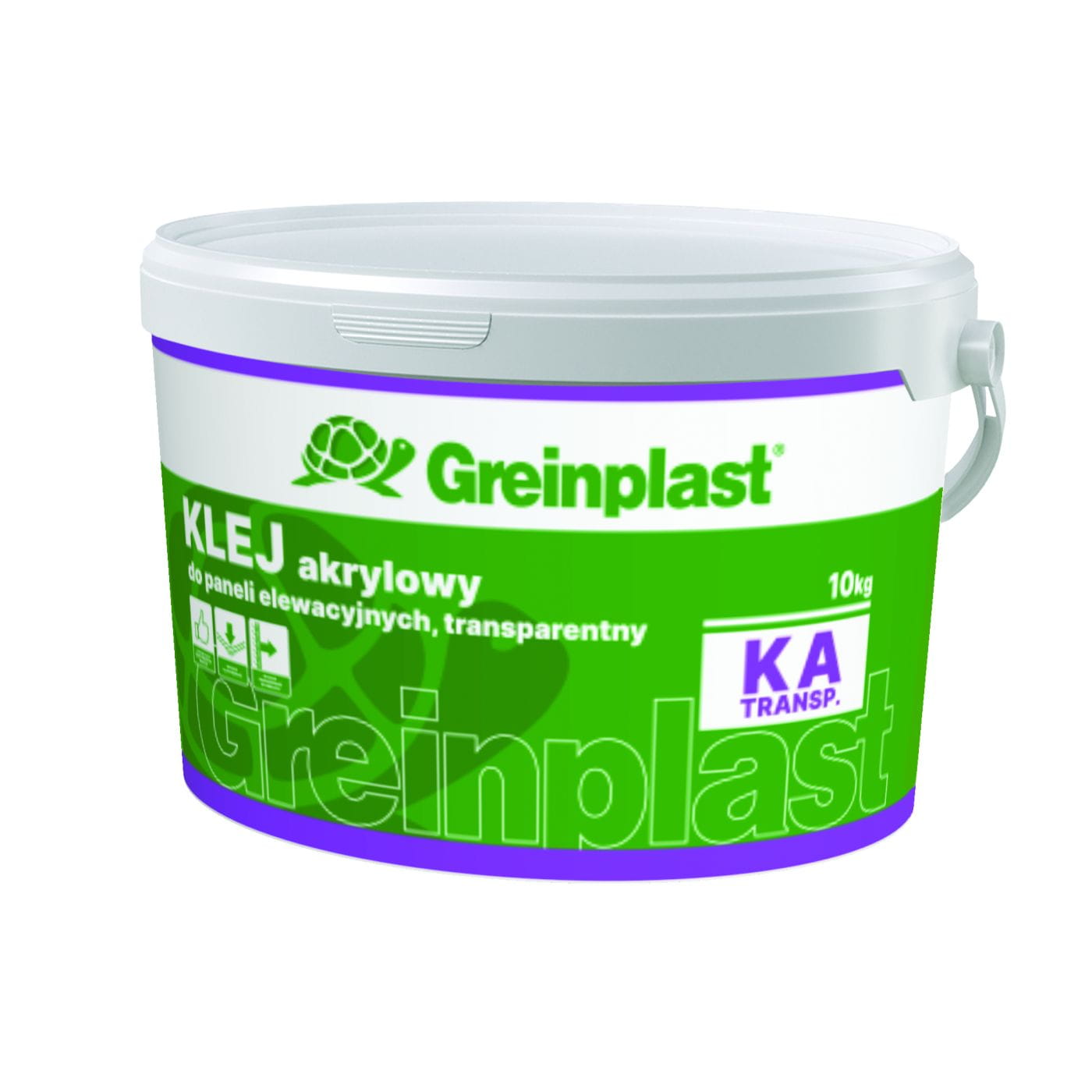 GREINPLAST KLEJ DO DESKI AKRYLOWY KA BIAŁY 8KG