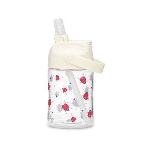 Butelka do picia Tritan LADYBUG 350 ml ze słomką AG