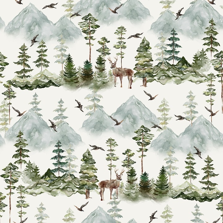 Tapeta Pine Wood 3 BW