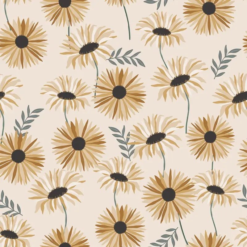 Tapeta faded summer patterns-02 BW