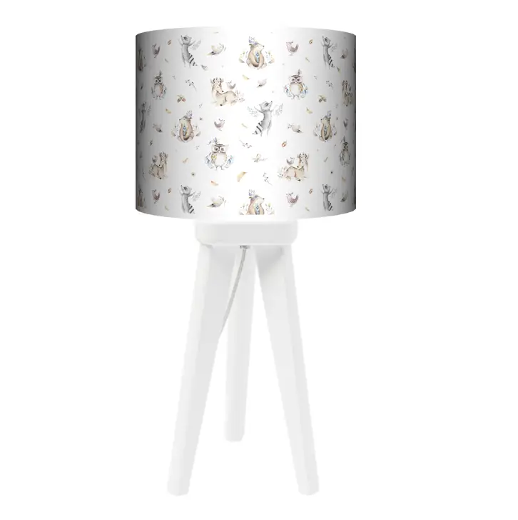 Lampa Trójnóg mała Friends of forest - kolor podstawy do wyboru FL - biały