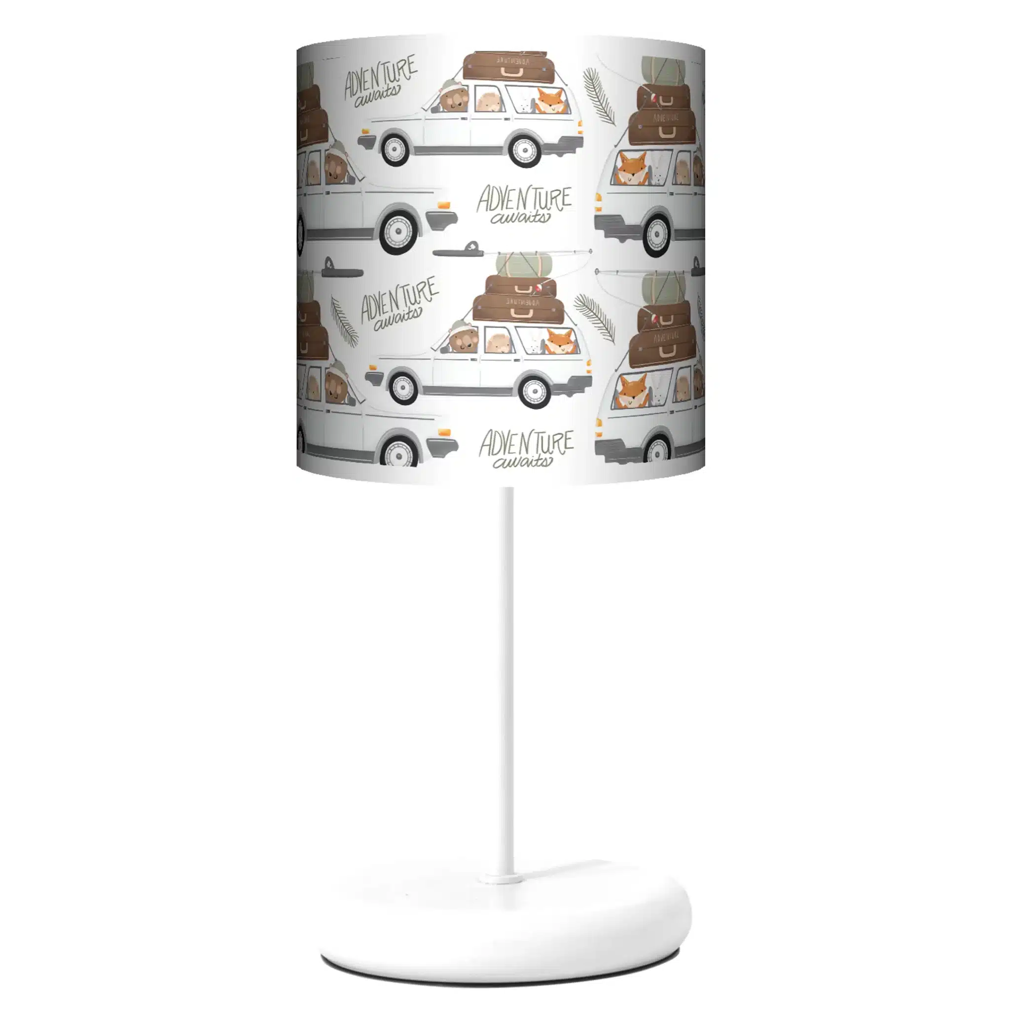 Lampa stojąca EKO -Adventure Awaits - kolor podstawy do wyboru FL