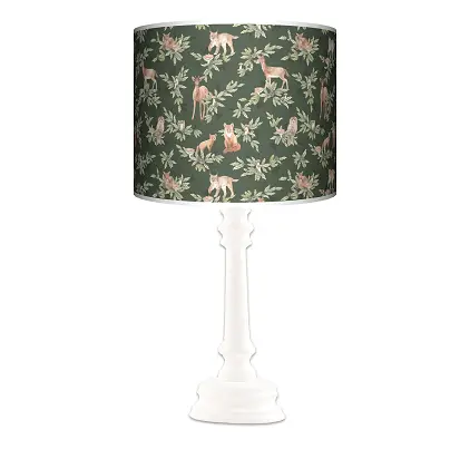 Lampa stojąca QUEEN Forest Animals zieleń - kolor podstawy do wyboru FL - czarny