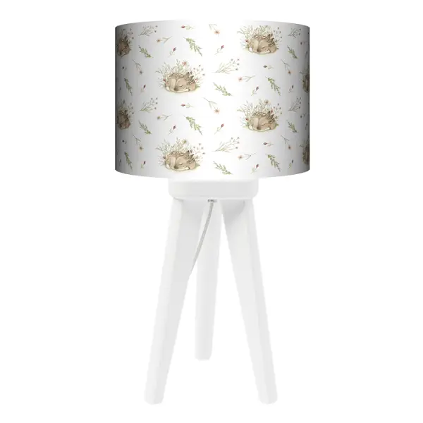 Lampa Trójnóg mała Leśne Sarenki - kolor podstawy do wyboru FL - orzech