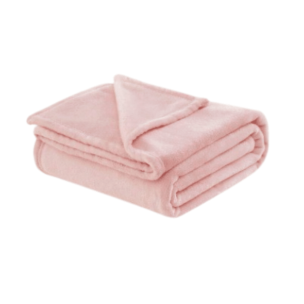 Pluszowy kocyk pretty pink NS - 70*100