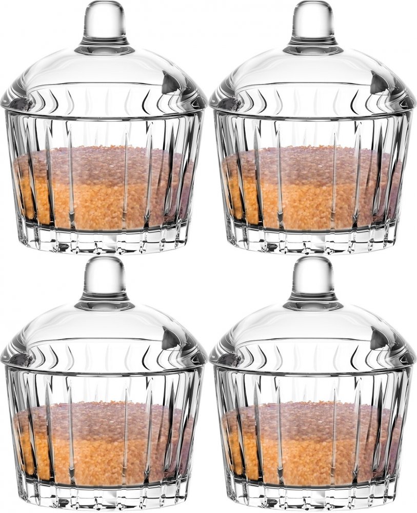 4x Cukiernica Altom Design Venus, 200ml, szkło, przezroczysty