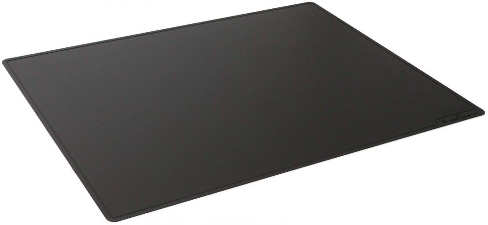 Podkład ochronny na biurko Durable, ozdobne krawędzie, 530x400mm, czarny