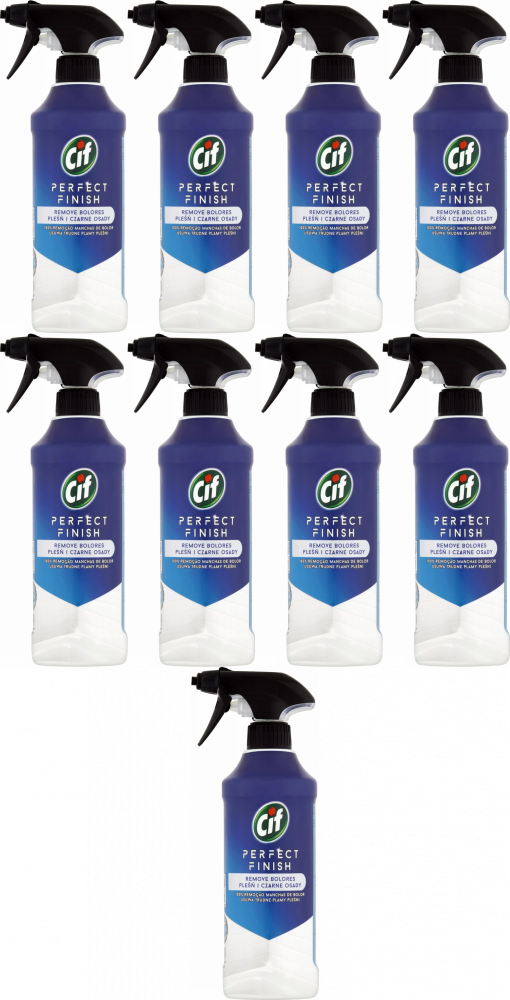 9x Płyn przeciw pleśni Cif Perfect Finish, z rozpylaczem, 435ml