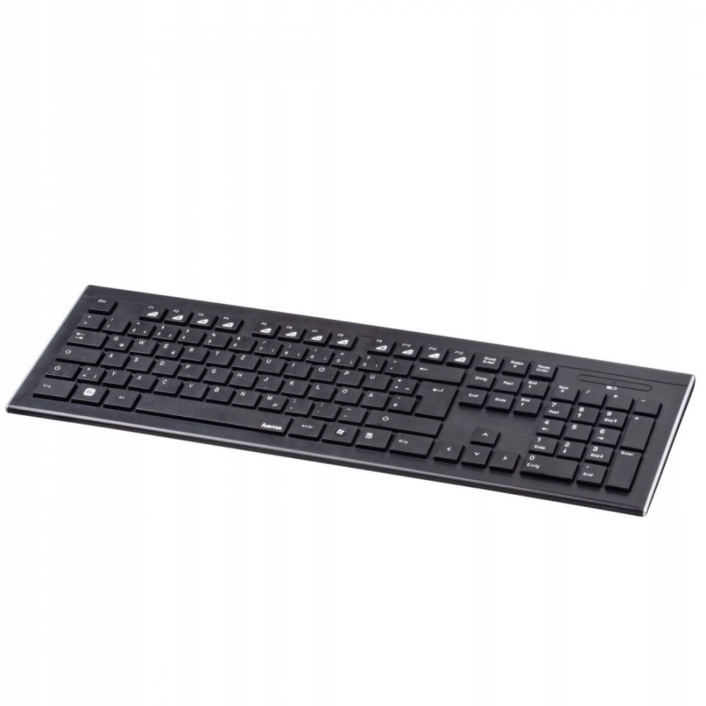 Outlet: Klawiatura bezprzewodowa Hama Cortino, czarny