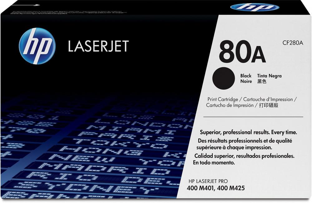 Toner HP 80A (CF280A), 2700 stron, black (czarny)