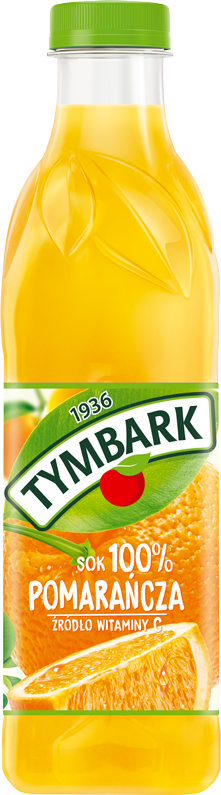 Sok pomarańczowy Tymbark, butelka PET, 1l