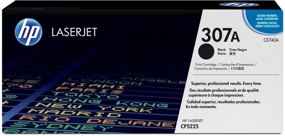 Toner HP 307A (CE740A), 7000 stron, black (czarny)