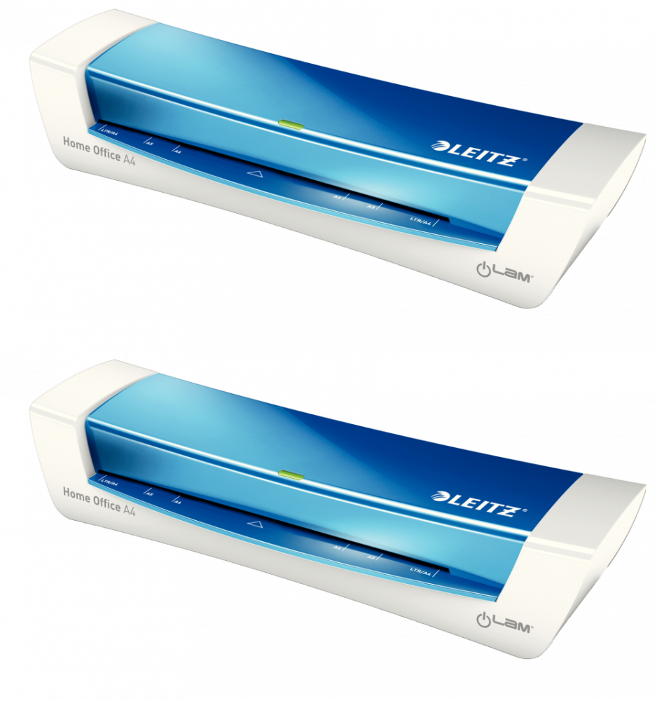 2x Laminator Leitz iLam Home Office, A4, niebieski