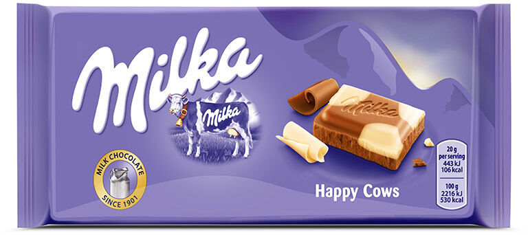 Czekolada Milka Łaciata, 90g