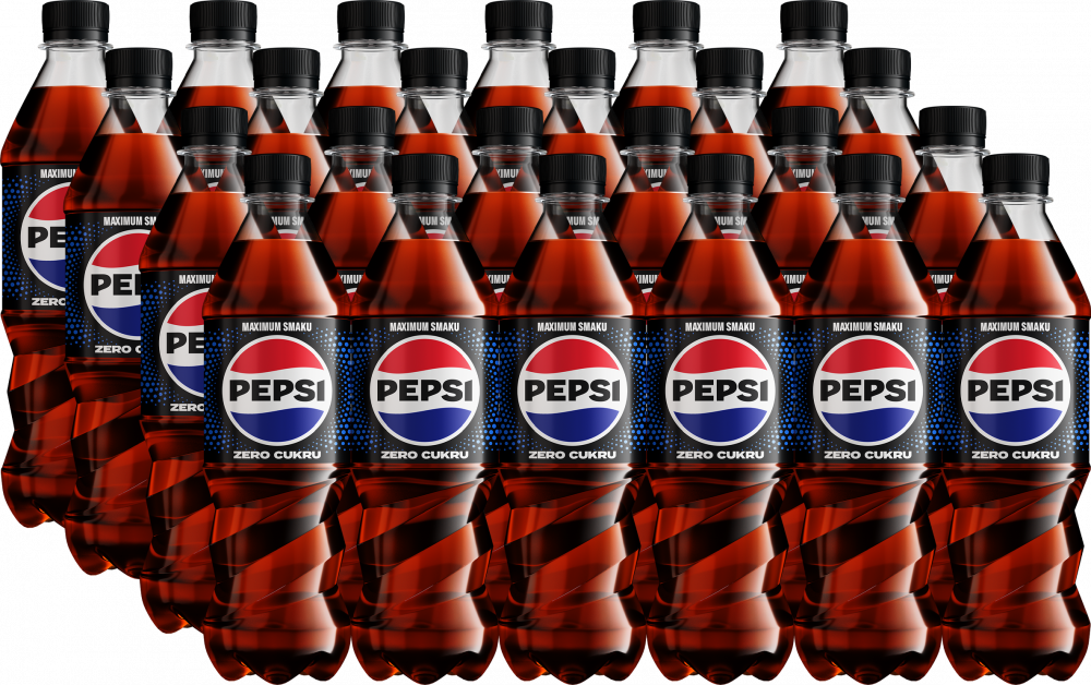 24x Napój gazowany Pepsi Zero, butelka PET, 0.5l