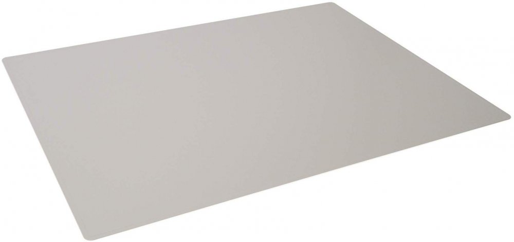 Podkład ochronny na biurko Durable, ozdobne krawędzie, 650x500mm, szary