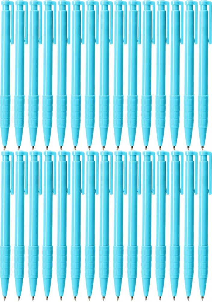 48x Pióro kulkowe Deli Daily, 0.7mm, niebieski