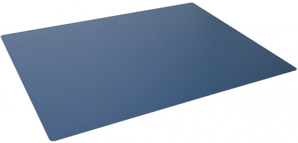 Podkład ochronny na biurko Durable, ozdobne krawędzie, 650x500mm, granatowy
