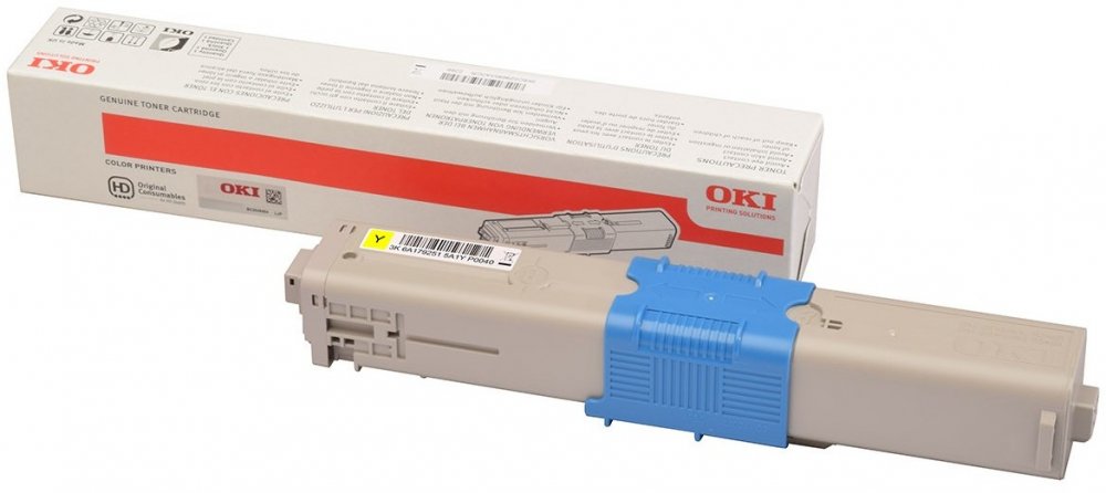 Toner Oki (46508709), 3000 stron, yellow (żółty)