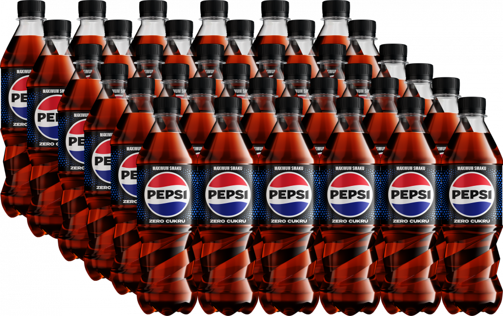 48x Napój gazowany Pepsi Zero, butelka PET, 0.5l