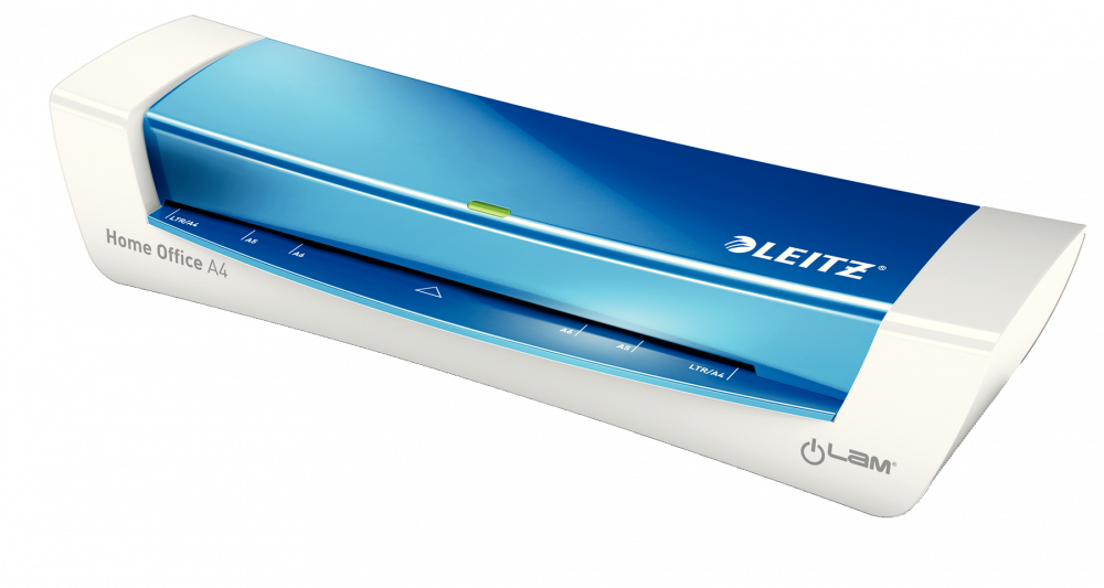 Laminator Leitz iLam Home Office, A4, niebieski