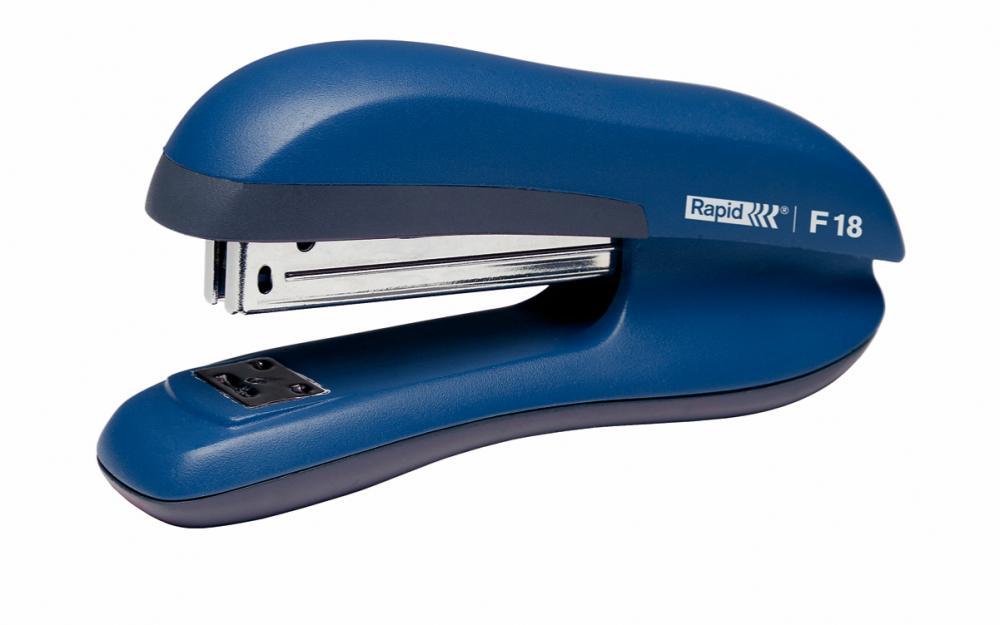 Zszywacz Rapid F18, do 30 kartek, niebieski