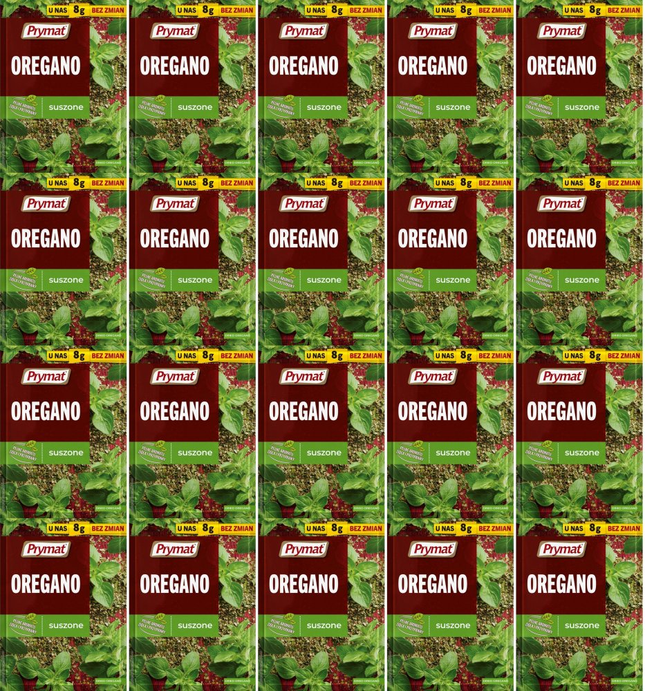 20x Oregano suszone, Prymat, 8g