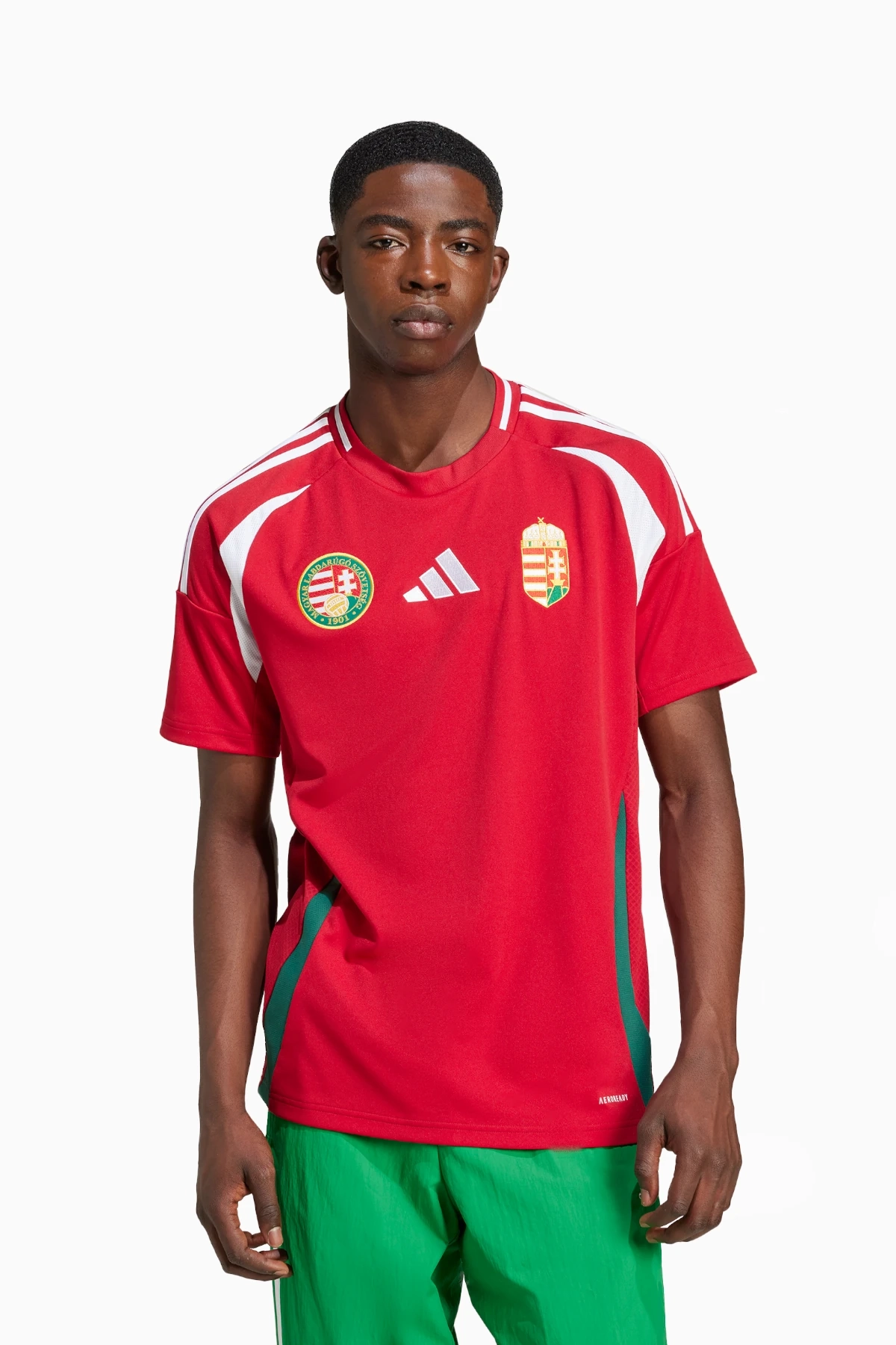 Koszulka Reprezentacji Węgier adidas 2024 Domowa - Czerwony