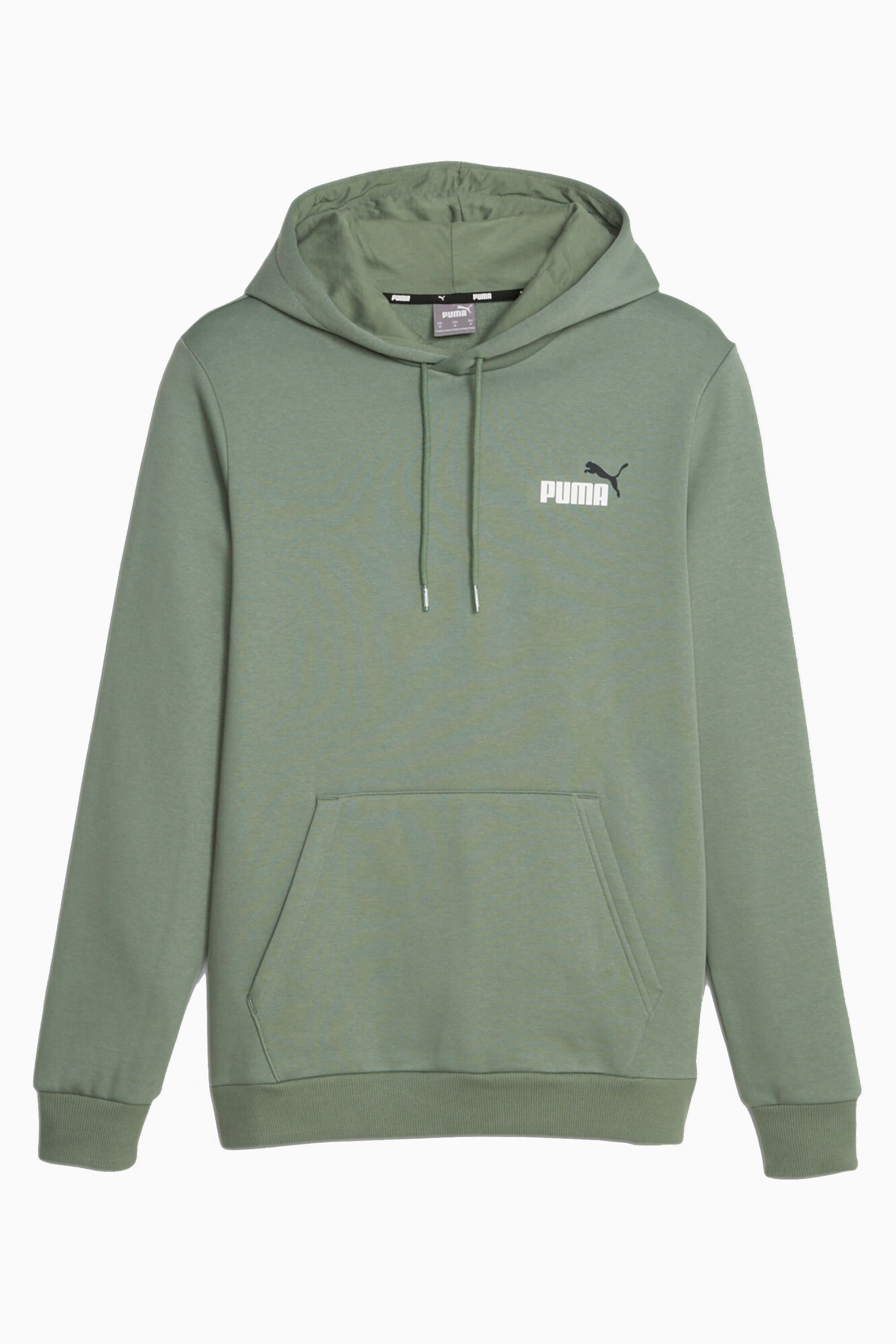Bluza z kapturem Puma Essentials+ Two-Colour Small Logo - Zielony