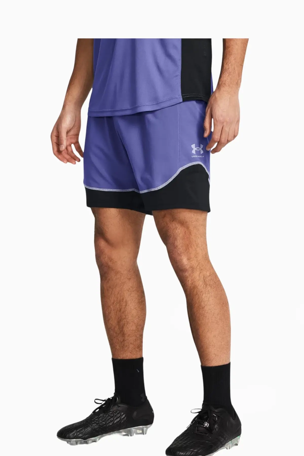 Spodenki Under Armour Challenger Pro Training - Fioletowy