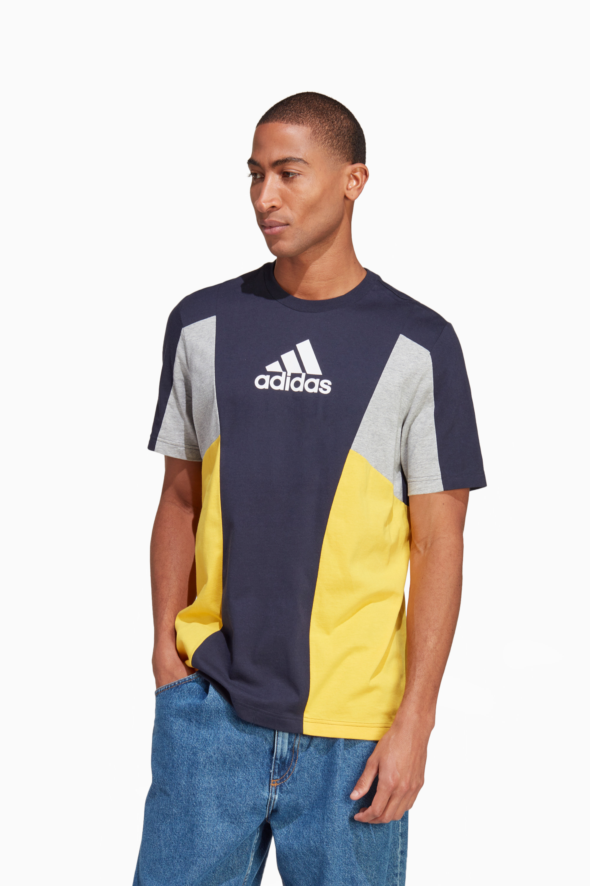 Koszulka adidas Essentials Colorblock - Multikolor