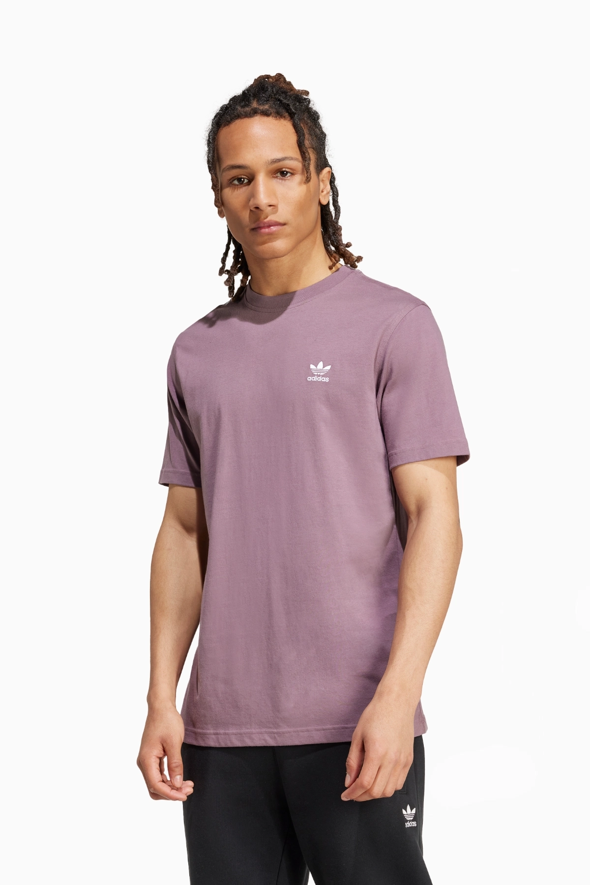 Koszulka adidas Trefoil Essentials - Fioletowy