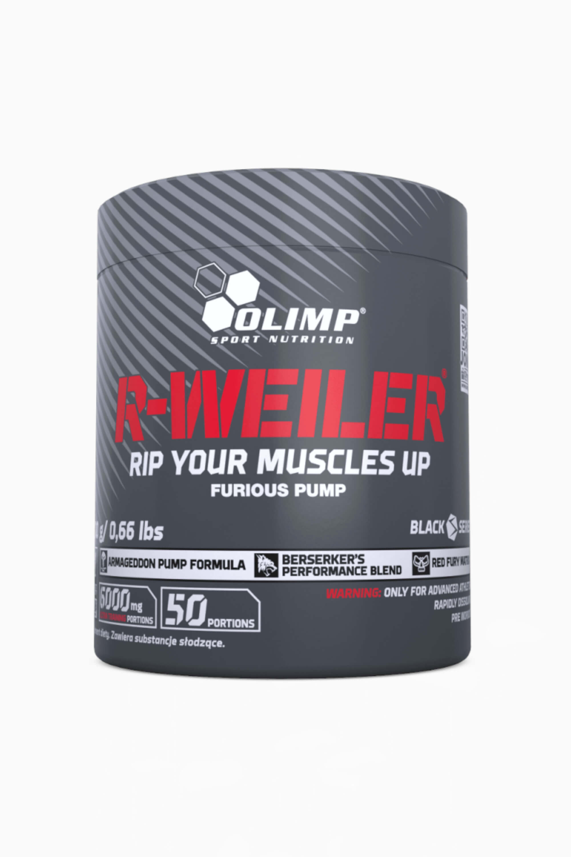 Przedtreningówka Olimp R-WEILER 300g (pomarańcza)