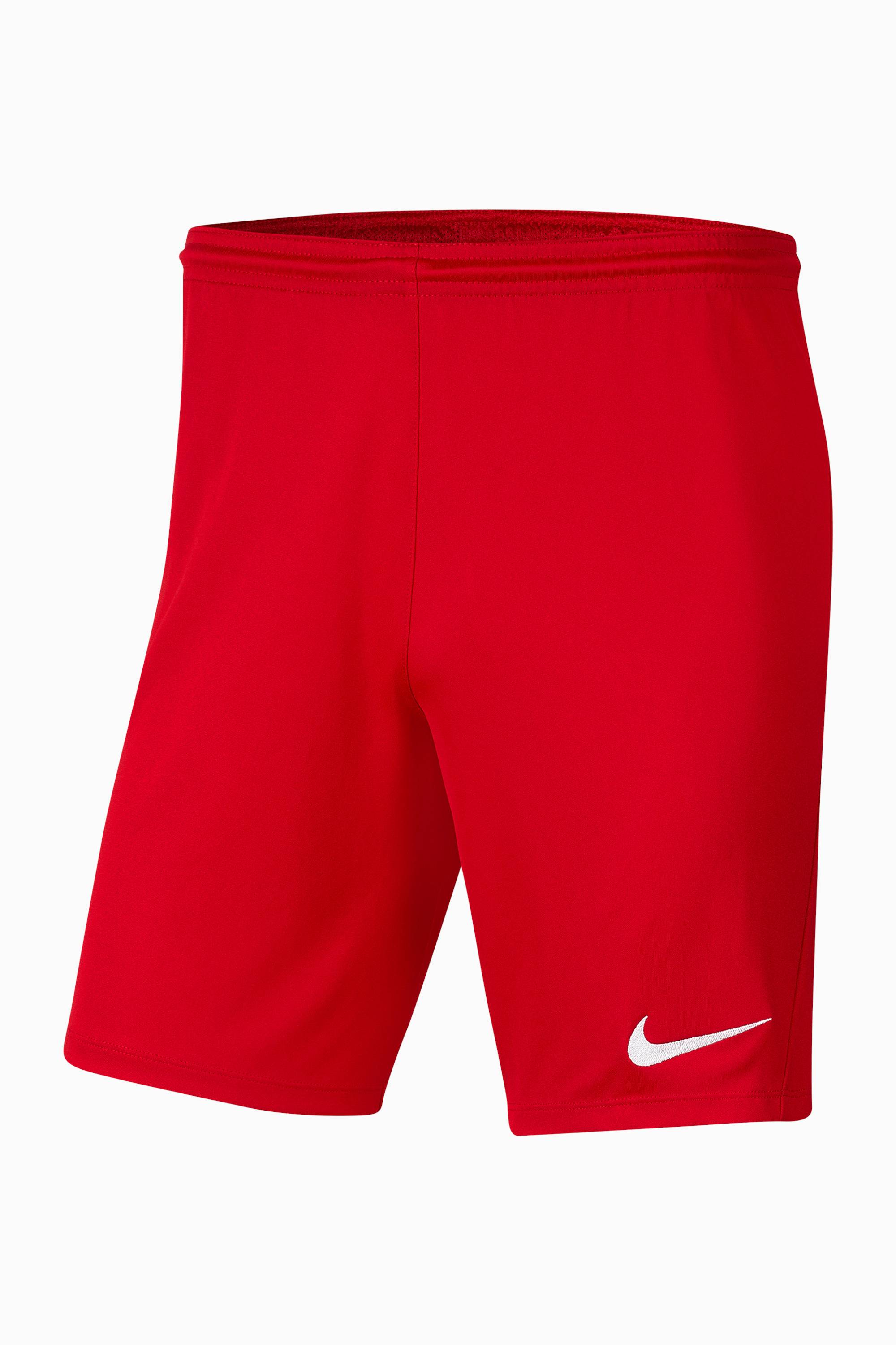 Spodenki Nike Dry Park III Junior - Czerwony