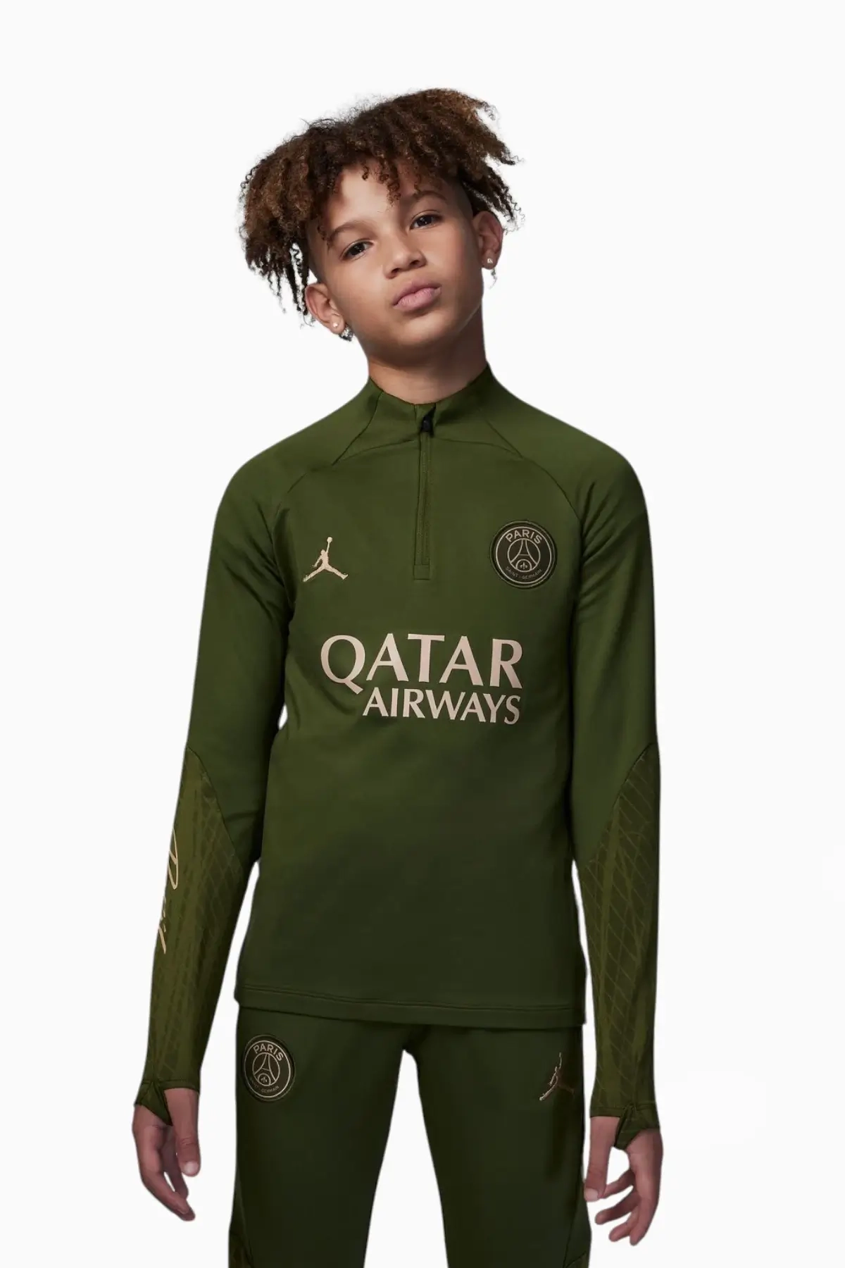 Bluza Nike PSG x Jordan 23/24 Strike Junior - Zielony