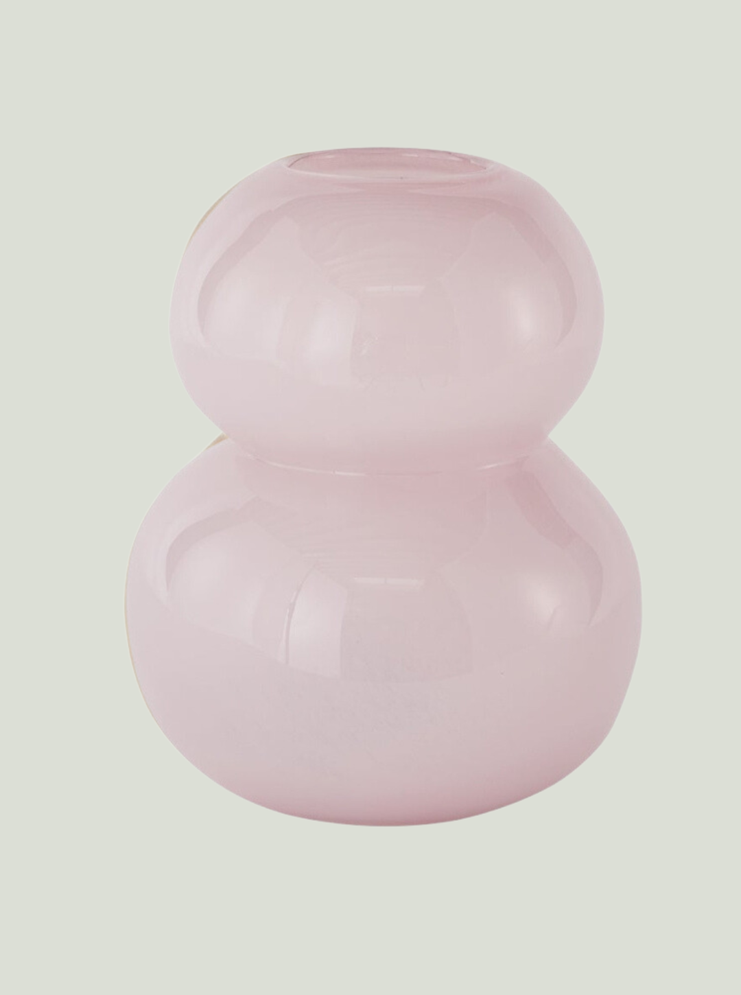Dmuchany ustnie wazon Lasi Vase - Large Rose OYOY